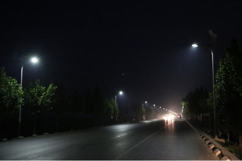 雾夜明灯 凯创LED路灯照亮前行之路